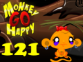 เกม Monkey Go Happy Stage 121