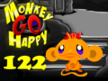 เกม Monkey Go Happy Stage 122
