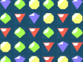เกม Flat Jewels match 3