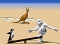 เกม Yeti Sports - Albatros overload. Part 4