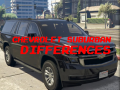 เกม Chevrolet Suburban Differences