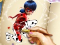 เกม Dotted Girl Coloring Book