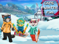 เกม Cats Winter Fun