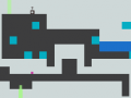 เกม Big ice tower, tiny square