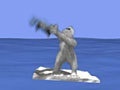 เกม Yeti Sports - seal bounce. Part 3