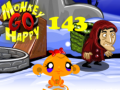เกม Monkey Go Happy Stage 143