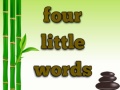 เกม Four Little Words