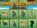 เกม Animals Cards Match 