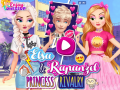 เกม Elsa and Rapunzel Princess Rivalry