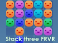 เกม Stack three FRVR