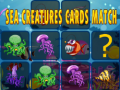 เกม Sea creatures cards match