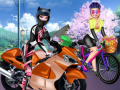 เกม Sisters Motorcycle Vs Bike