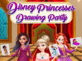 เกม Disney Princesses Drawing Party