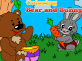 เกม Coloring Bear and Bunny
