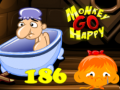 เกม Monkey Go Happy Stage 186