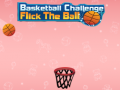 เกม Basketball Challenge Flick The Ball