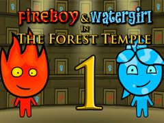 เกม Fireboy and Watergirl 1: The Forest Temple