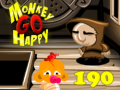 เกม Monkey Go Happy Stage 190