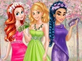 เกม Colors of Spring Princess Gowns