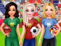 เกม BFF Princess Vote For Football 2018