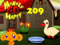 เกม Monkey Go Happy Stage 209