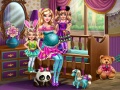 เกม Barbie With Twins