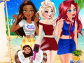 เกม Disney Princesses Summer Braids