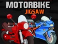เกม Cartoon Motorbike Jigsaw