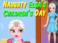 เกม Naughty Elsa’s Children’s Day