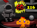 เกม Monkey Go Happy Stage 216