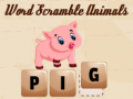 เกม Word Scramble Animals