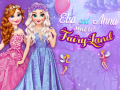 เกม Elsa and Anna Sent to Fairyland