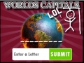 เกม Hangman Capitals Cities