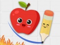 เกม Fruit Escape: Draw Line