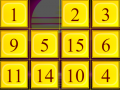 เกม 4x4 Number Slider