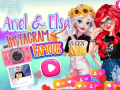 เกม Ariel and Elsa Instagram Famous