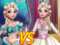 เกม Elsa Mermaid Vs Princess