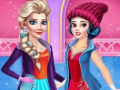 เกม Princess Winter Activities