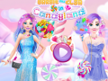 เกม Barbie and Elsa in Candyland