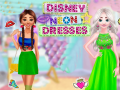 เกม Disney Neon Dresses