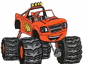 เกม Coloring Monster Machines