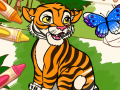 เกม Color Me Jungle Animals