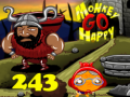 เกม Monkey Go Happy Stage 243
