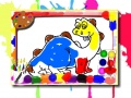 เกม Dinosaur Coloring Book