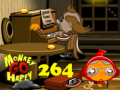 เกม Monkey Go Happy Stage 264