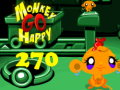 เกม Monkey Go Happy Stage 270