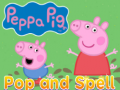เกม Peppa pig pop and spell
