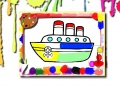 เกม Boats Coloring Book