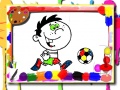 เกม Football Coloring Time