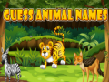 เกม Guess Animal Names